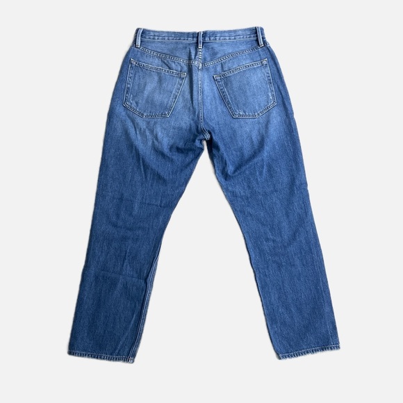 Frame Heritage Le Original Denim Jeans Size 30 Destroyed Button Fly Cropped - Picture 5 of 11